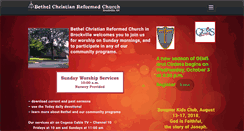 Desktop Screenshot of bethel-crc.com